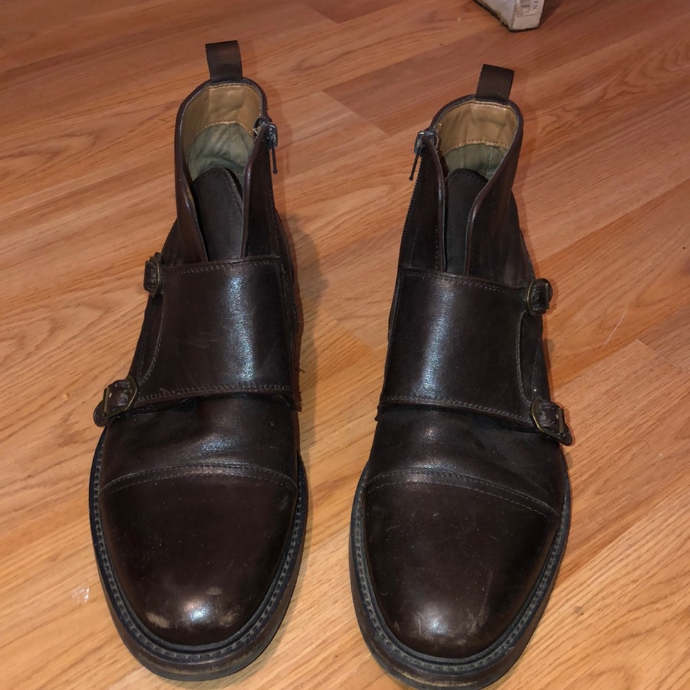 Monk Strap Boots
